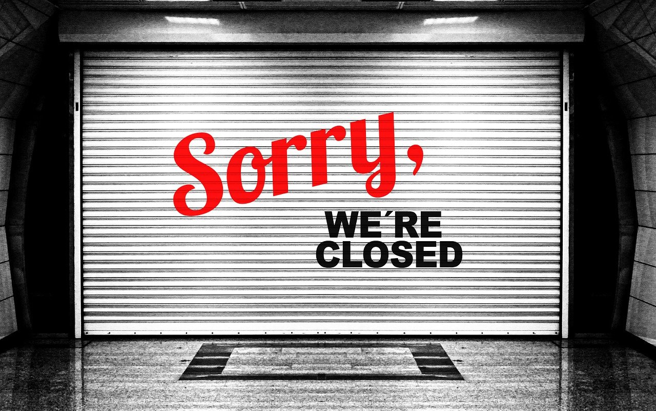 WE ARE CLOSED